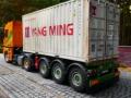 Tecnokar Containertrailer mit 20ft. Container (1:24 Italeri)