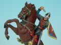 Mittelalterlicher Kämpfer zu Pferd