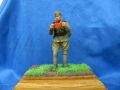 : Sowjetischer Soldat mit Melone