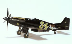 Race Mustang P-51 #34 "Miss Foxy Lady" (Black)