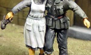 Wounded German with German Nurse