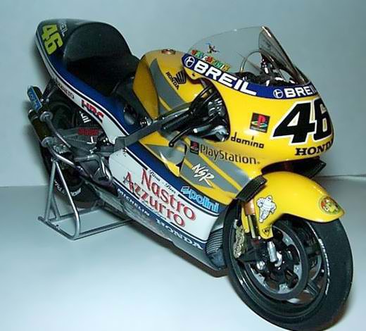Tamiya honda nsr500 nastro azzurro #5