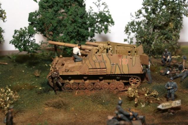 Panzerhaubitze Hummel, sp�te Version (Sd.Kfz. 165)