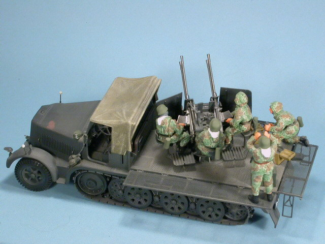 Sd.Kfz. 7/1 mit Vierlingsflak