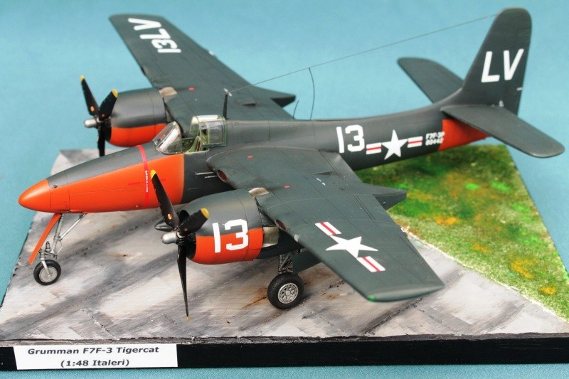Grumman F7f 3 Tigercat Italeri 1 48 Von Karl Heinz Schlosser