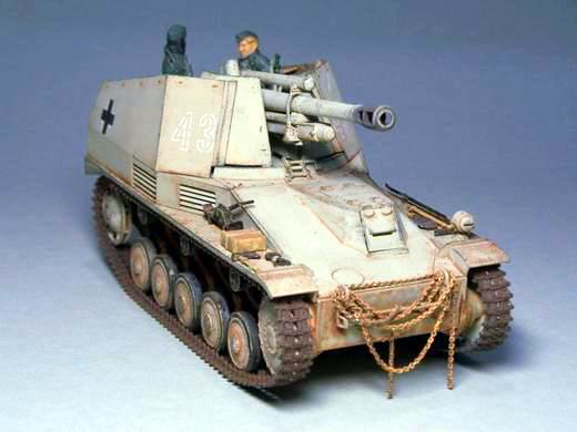 Panzerhaubitze Wespe Sd.Kfz. 124