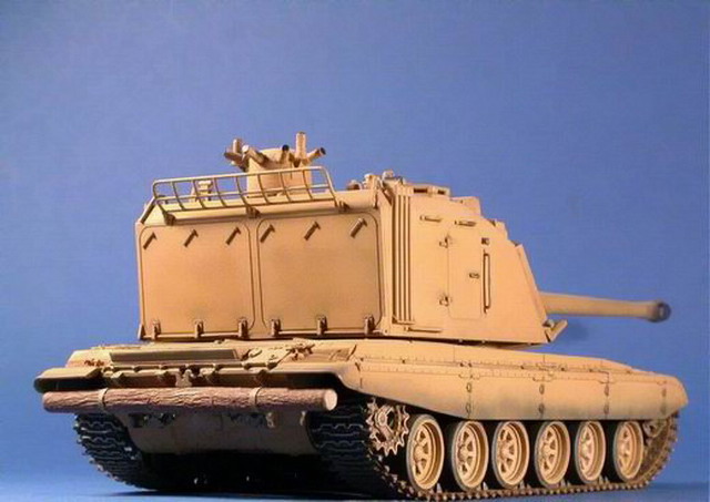 T-72 mit AMX 30AUF1 Turm