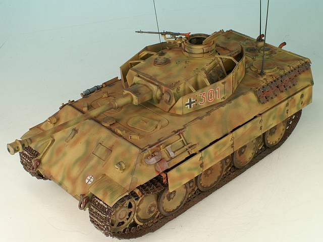 Der Befehlspanther der schweren Panzerj�ger-Abteilung 653