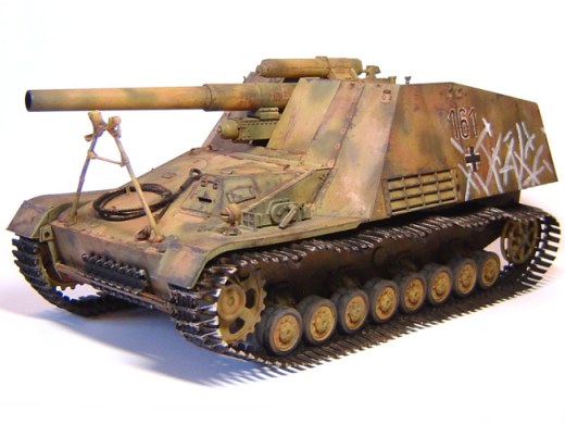Panzerhaubitze Hummel, fr�he Ausf�hrung (Sd.Kfz. 165)