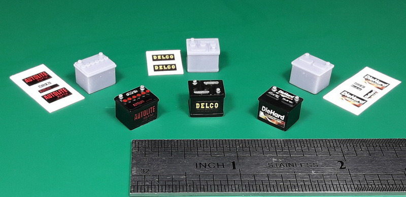 3D Druck ... Technik die begeistert. Die Batterien habe ich mit https://www.tinkercad.com/ erstellt