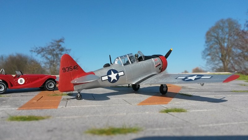 Die Texan T-6 wurde in zahlreichen Luftwaffen als Ausbildungsmaschine eingesetzt.