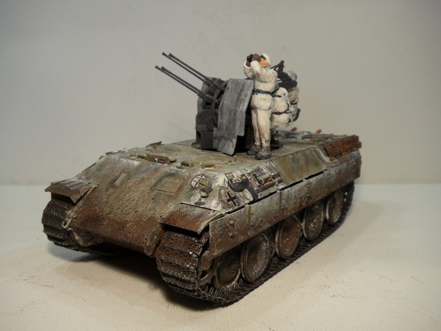 Flakvierling auf Panther Ausf. D