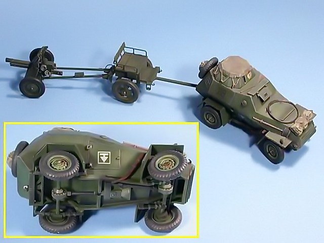 ...und UNTEN. Plus im Gespann mit 76mm Regimentsartillerie