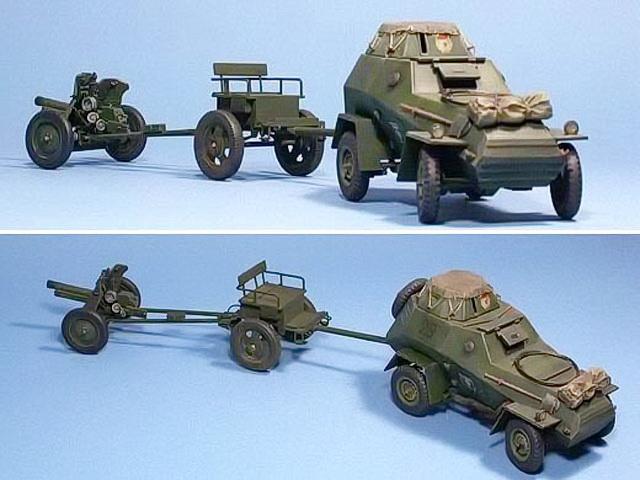 ...im Gespann mit BA-64 als Zugfahrzeug