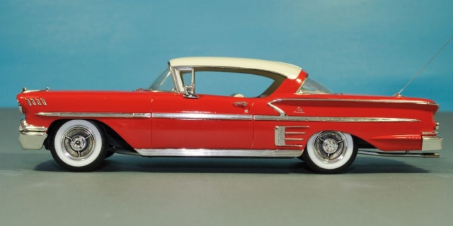 1958 Chevrolet BelAir Impala Sport Coupe Aber nicht nur von au en hatte der 