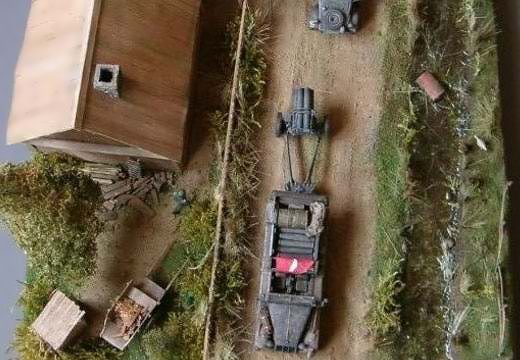 K�belwagen mit Problemen