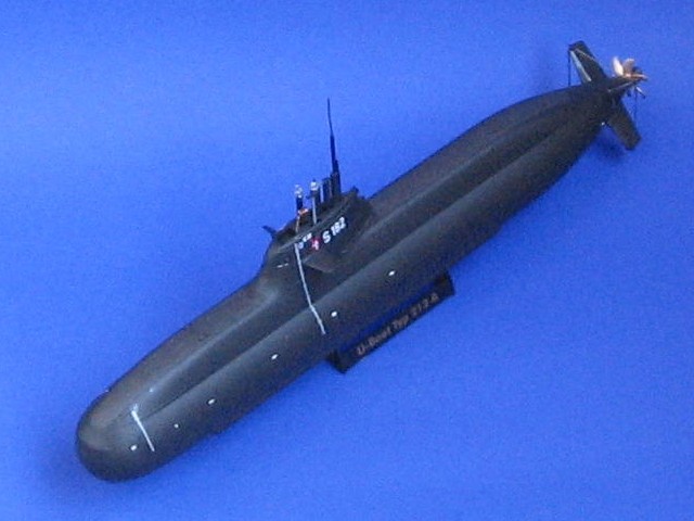 U-Boot Klasse 212A, Revell 1:144 von Severin Kranich