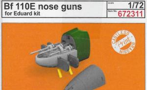 Bausatz: Bf 110E nose guns