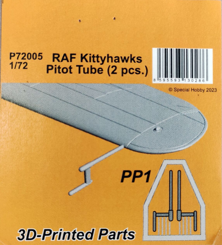 Special Hobby - RAF Kittyhawks Pitot Tube 2 pcs.