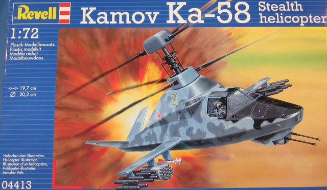 Revell - Kamov Ka-58 Stealth Helicopter