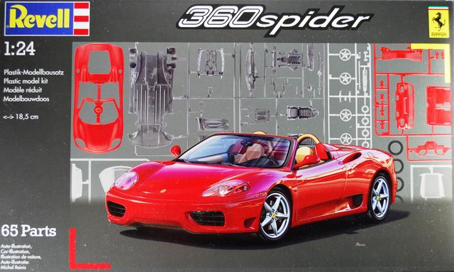 Revell - Ferrari 360 Spider