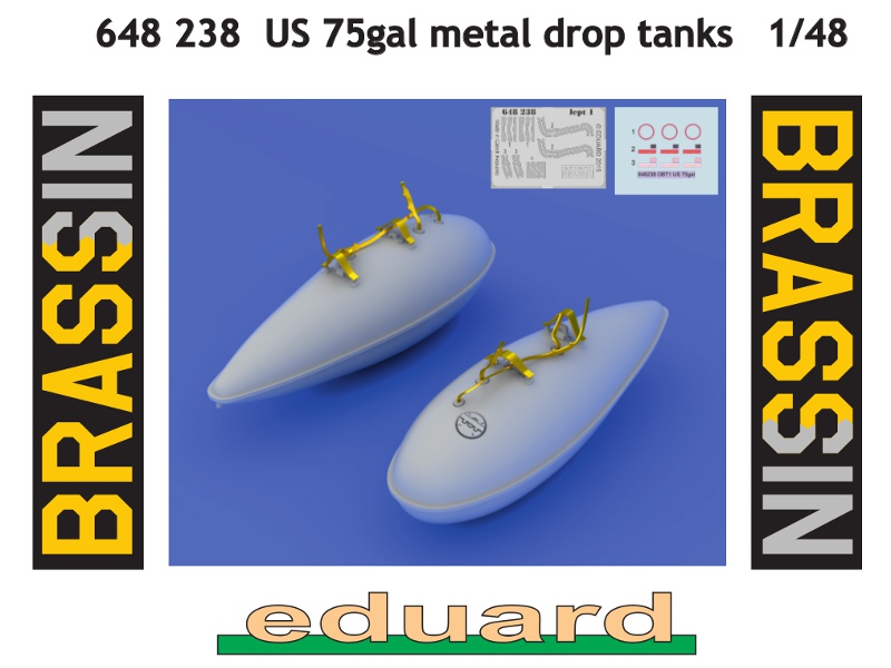 Eduard Brassin - US 75gal metal drop tanks