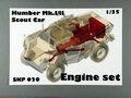 Humber Mk.I/II Scout Car - Engine set