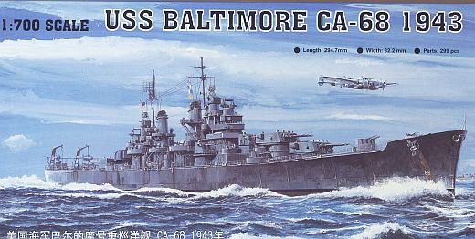 Trumpeter - USS Baltimore CA-68