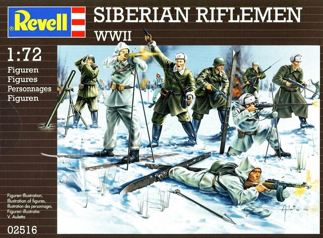 Revell - Siberian Riflemen - WWII