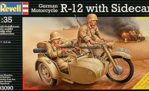 Bausatz: German Motorcycle R-12 with Sidecar