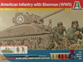 American Infantry with Sherman