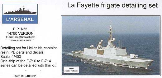 L'Arsenal - La Fayette frigate detailing set