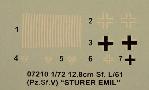 Trumpeter - 12,8cm SfL/61 Sturer Emil