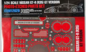 Bausatz: Nissan GT-R (R35) GT Version Photo Etched Parts Set