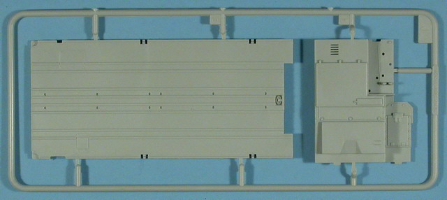 Bodenplatten für den Innenausbau des Modells