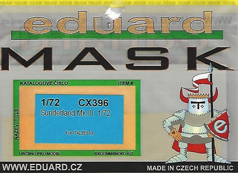 Eduard Mask - Sunderland Mk. III Mask