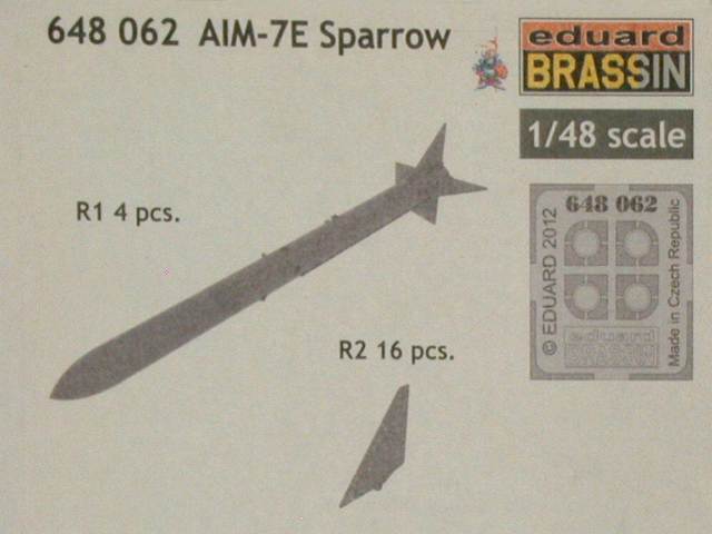 Eduard Brassin - AIM-7E Sparrow 1:48