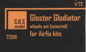 Bausatz: Gloster Gladiator wheels set (covered)