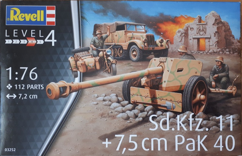 Revell - Sd.Kfz. 11 + 7,5 cm Pak 40