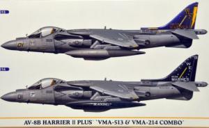 Detailset: AV-8B Harrier II Plus "VMA-513 + VMA-214 Combo"