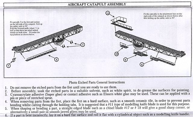 White Ensign Models - USN P6 Type Aircraft Catapults