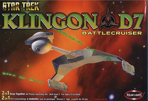 Polar Lights - Klingon D7 Battlecruiser