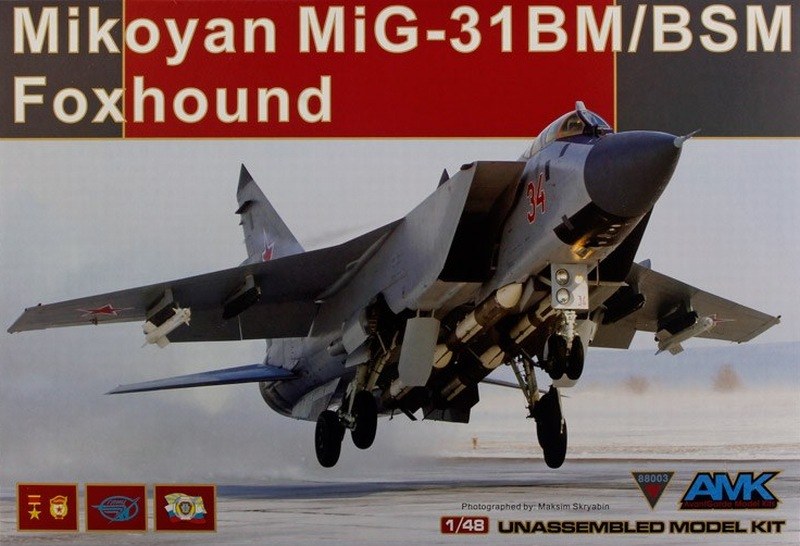 Avantgarde Model Kits - Mikoyan MiG-31BM/BSM Foxhound