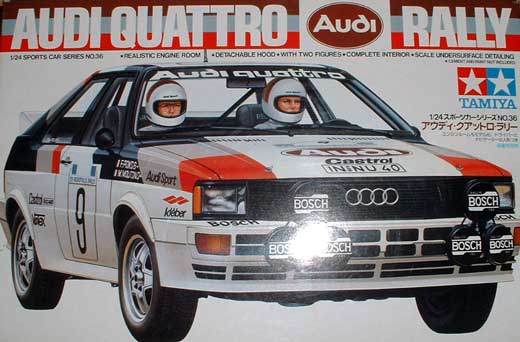 Tamiya - Audi Quattro Rally