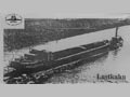 Lastkahn der zivilen deutschen Marine