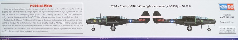HobbyBoss - P-61C Black Widow