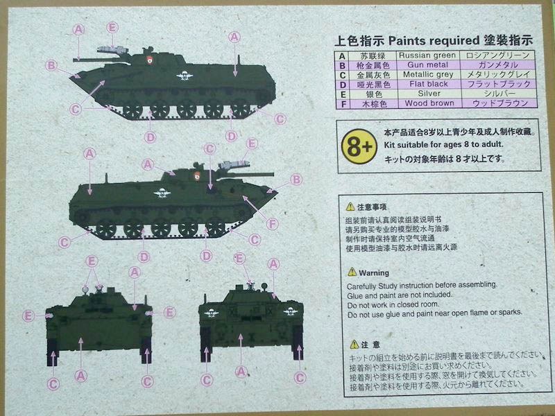 S-Model - BMD-1 Airborne Infantry Fighting Vehicle