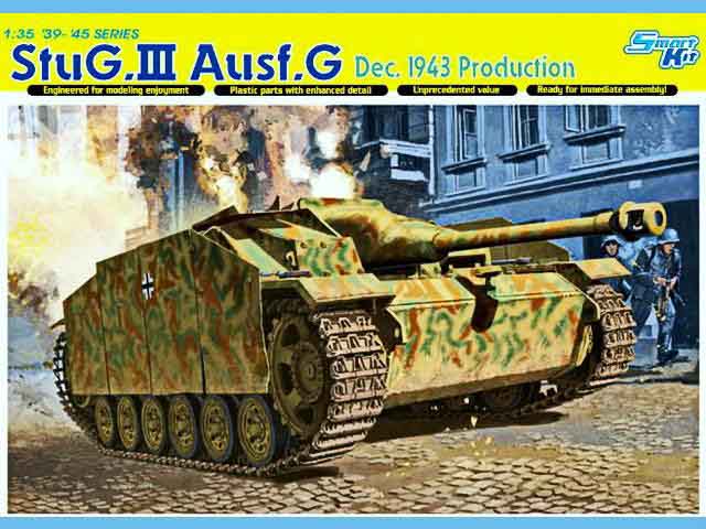 Bausatz-Cover des StuG.III Ausf.G 1943 von Dragon