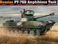 Russian PT-76B Amphibious Tank