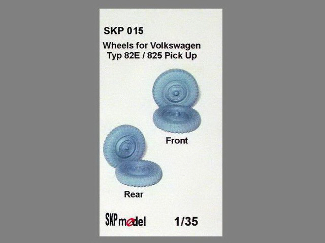 SKPmodel - Wheels for Volkswagen Typ 82E / 825 Pickup